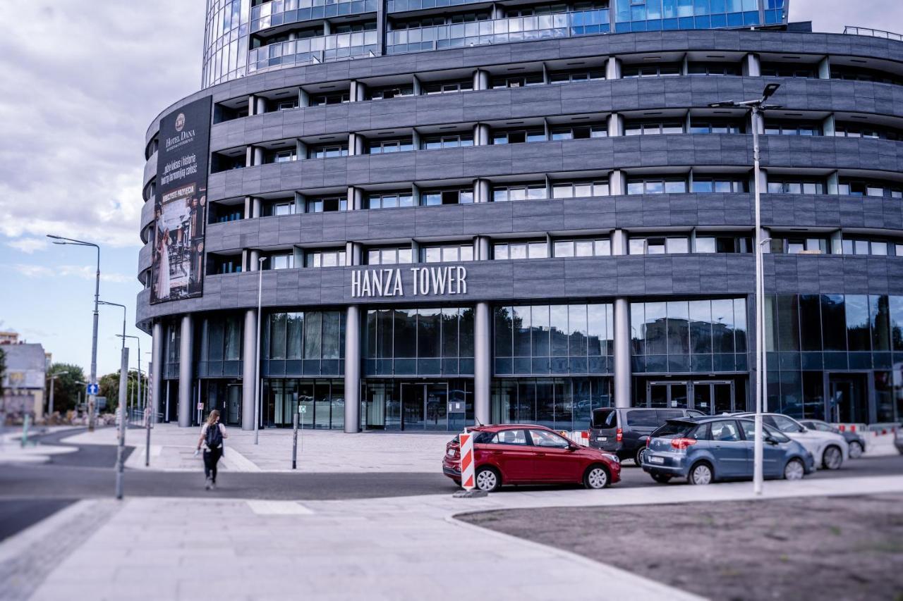 Hanza Tower City View 13Th Floor Szczecin Exterior photo