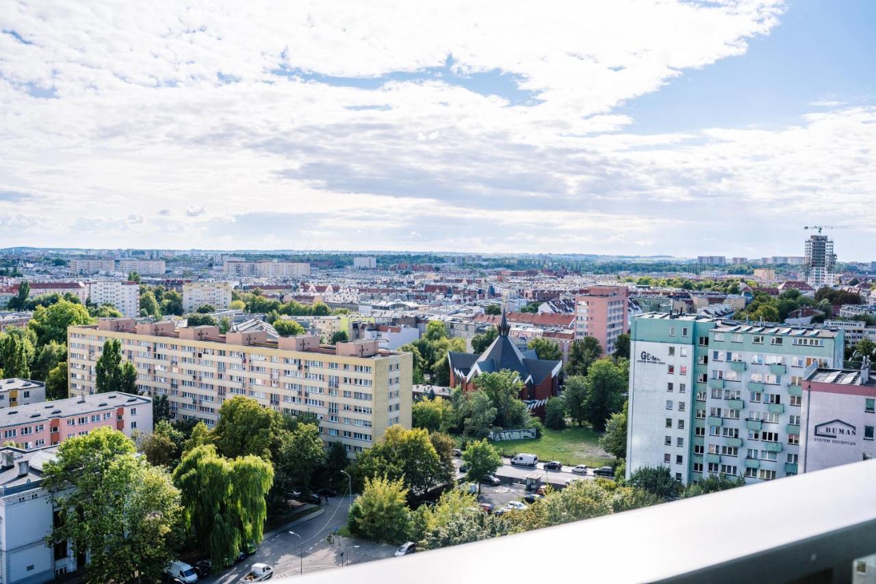 Hanza Tower City View 13Th Floor Szczecin Exterior photo