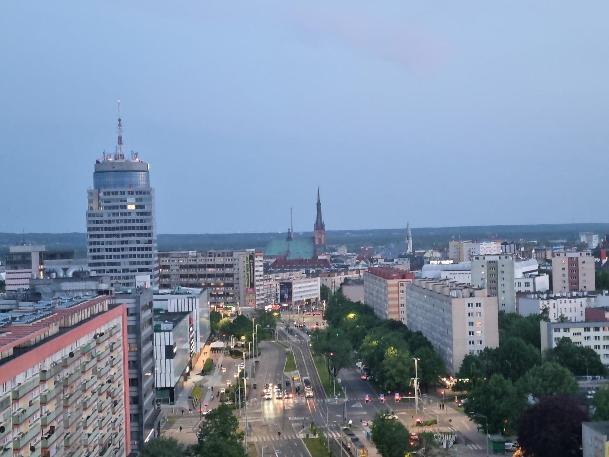 Hanza Tower City View 13Th Floor Szczecin Exterior photo